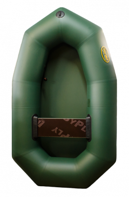 Лодка гребная ПВХ Гелиос 19 (зеленый)